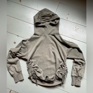 Aerie Sweatshirt green hooded M